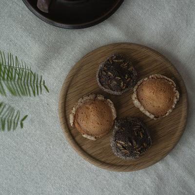 クッキー(プレーン・アーモンドココア)各2個【I-015】